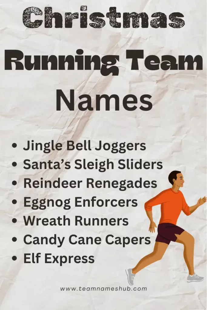 List of Christmas Running Team Names